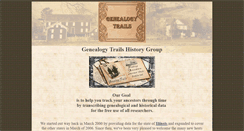 Desktop Screenshot of genealogytrails.com